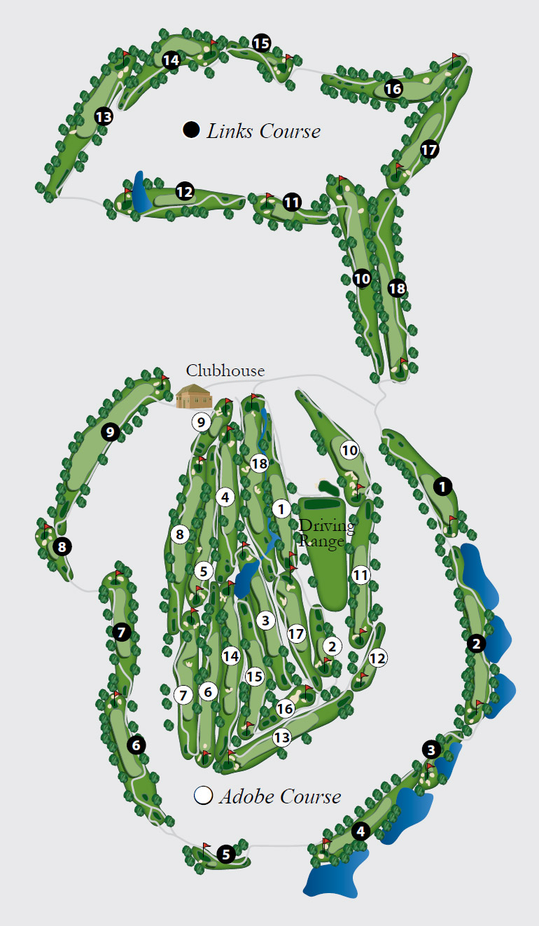 Golf Courses In Phoenix Area Map arizona biltmore golf course map – Arizona Biltmore Golf Club